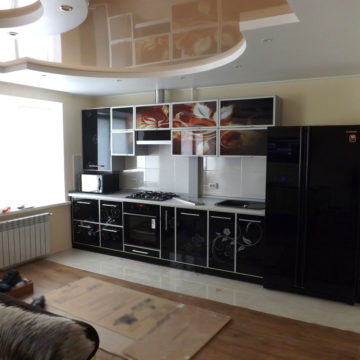 Кухня в алюминиевом профиле