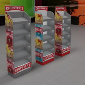 Бренд-стойка Chipsters