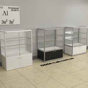 Прилавок из алюминиевого профиля